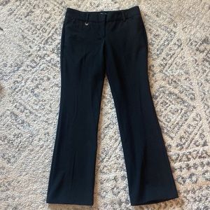 New York & Co Straight Leg Trousers ; stretch line. Size 6